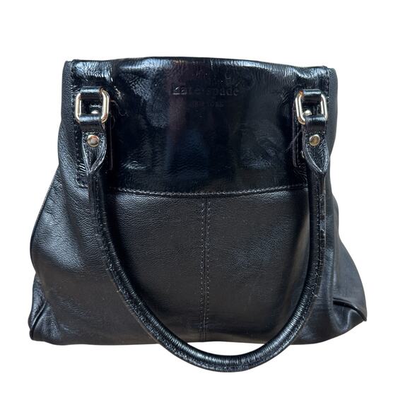 Kate Spade Anisha Boerum Hill Leather Shoulder Bag | Tote Bag | in Black - Picture 1 of 10